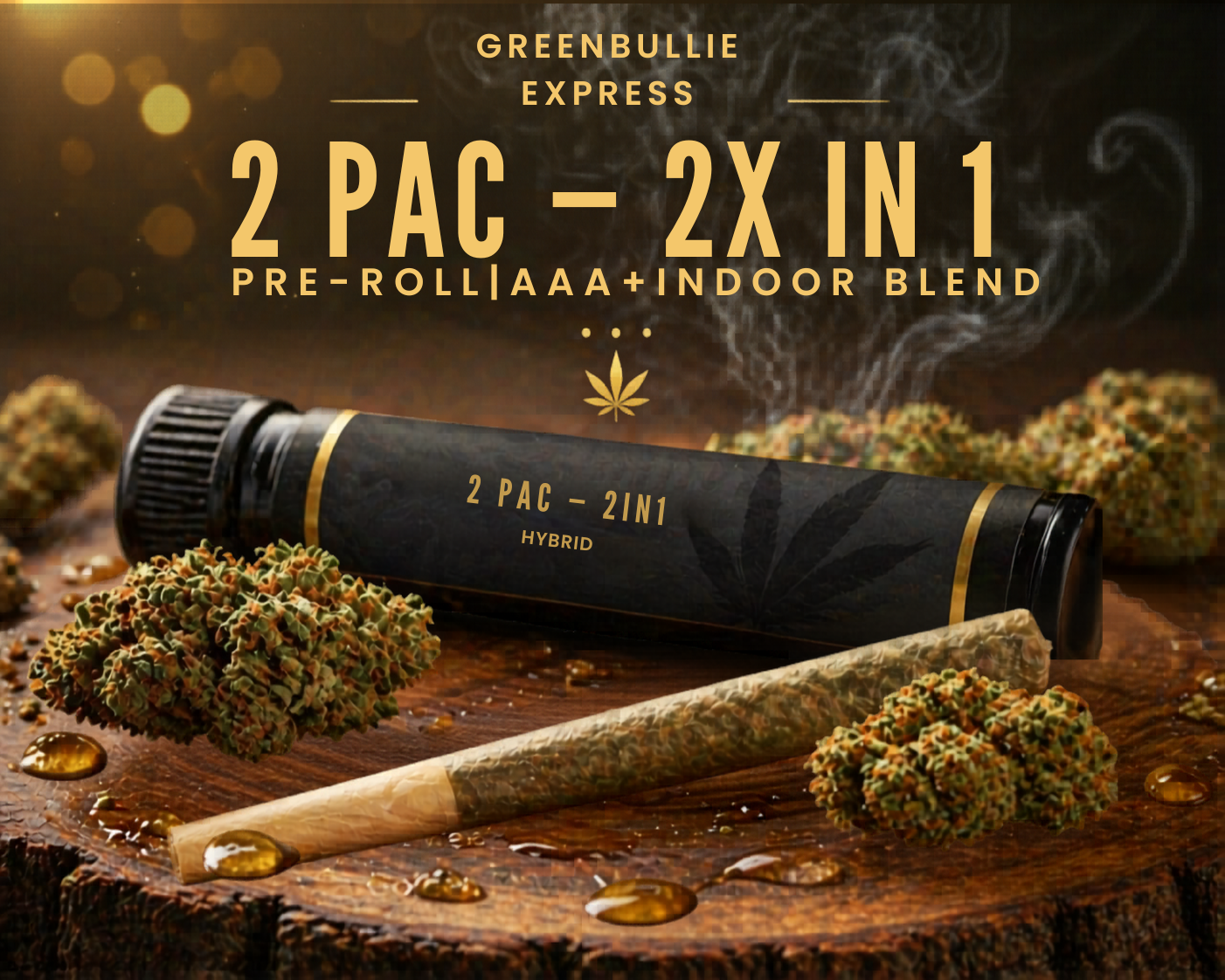 2 Pac — 2x Pre-Roll | AAA+ (Indoor)
