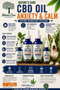 CBD Oil Anxiety &; Calm | Natural Stress Relief, Emotional Balance &; Relaxation
