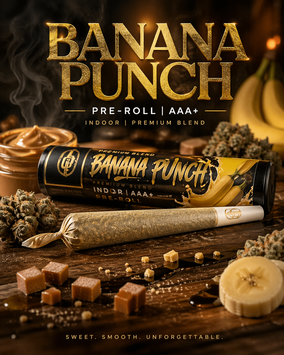 Banana Punch — Pre-Roll|Indoor AAA+ Blend