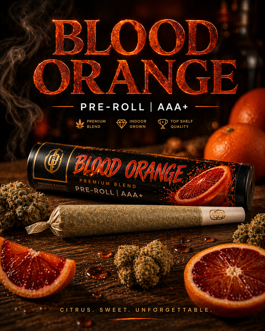 Blood Orange — Pre-Roll | AAA+