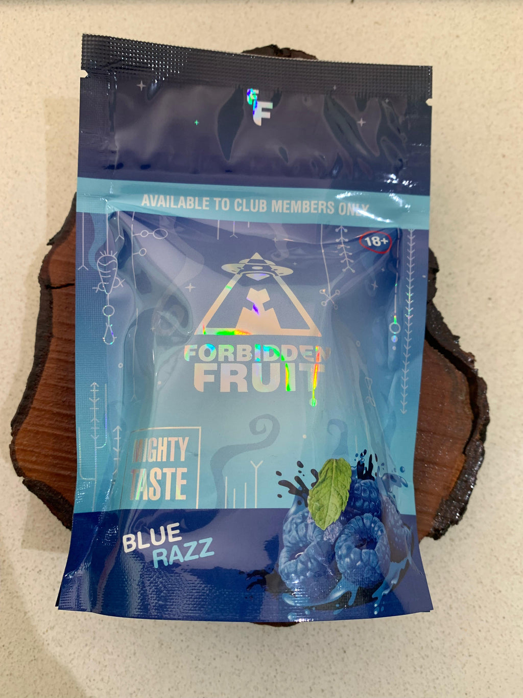 Forbidden Fruit Blue Razz — 40mg's Gummies Pack