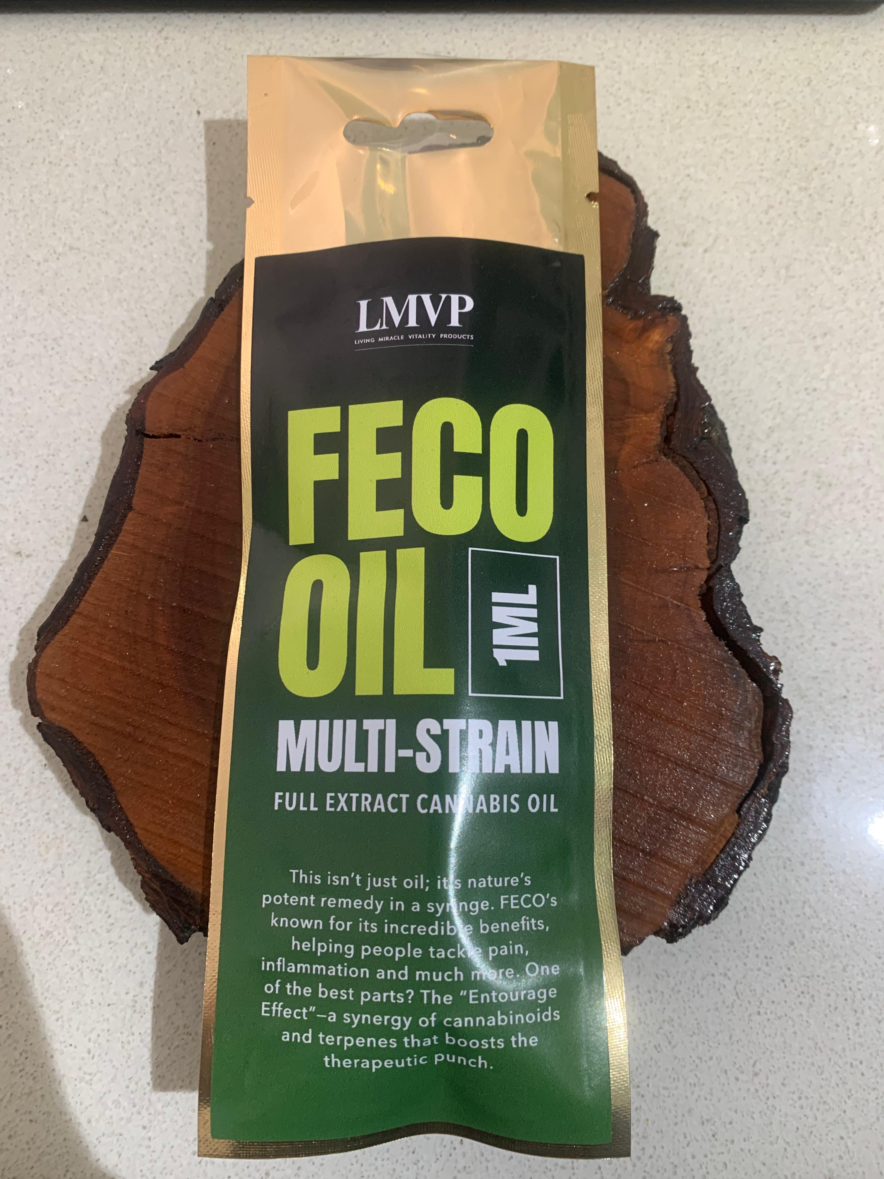 LMVP FECO Oil 1ml — Multi-Strain Full Extract Cannabis Oil