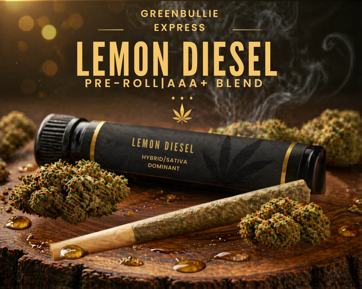Lemon Diesel — Pre-Roll | AAA+