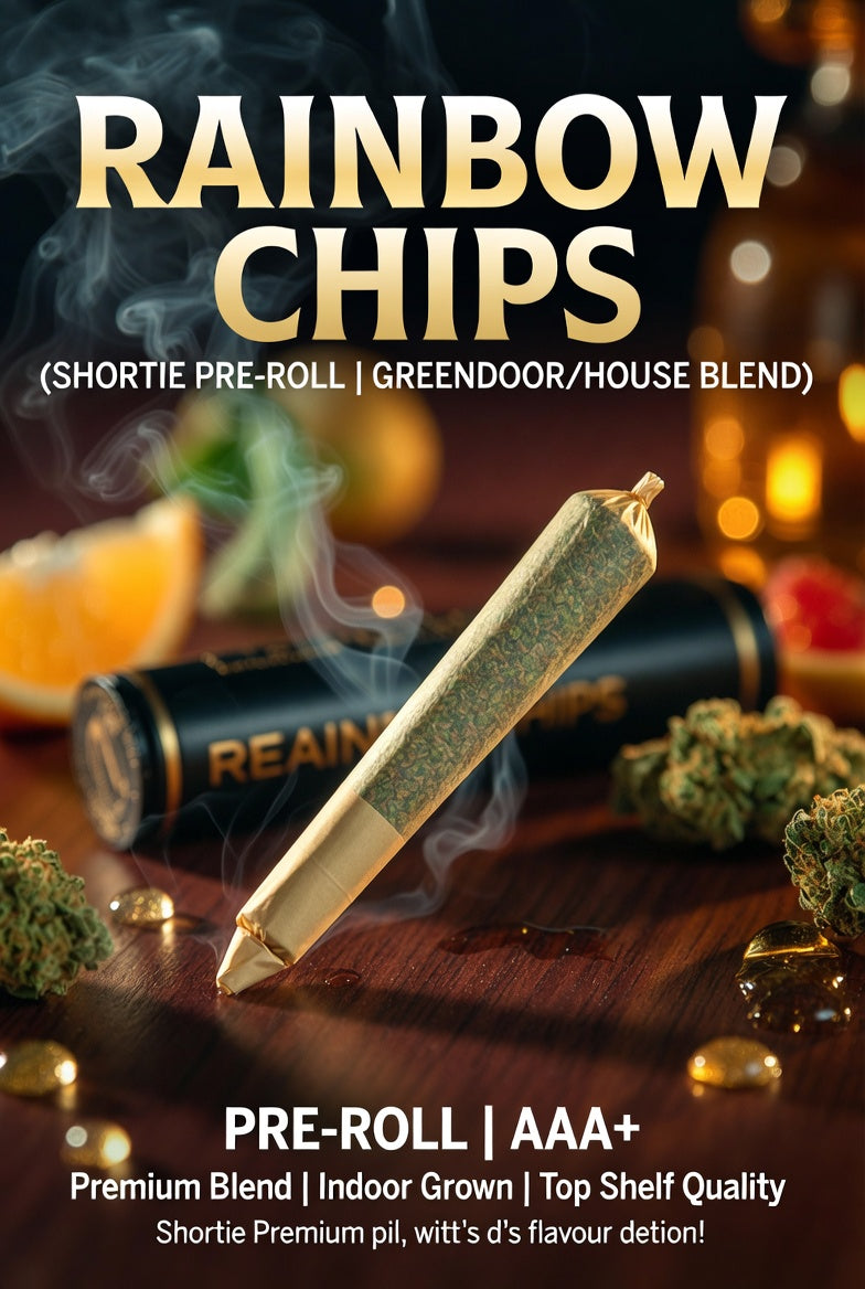 Rainbow Chips ( Shortie Pre-Roll |Greendoor/House Blend )