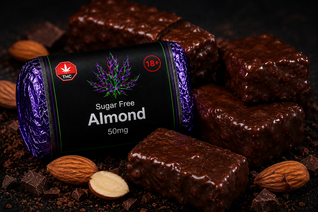 Sugar Free Almond Chocolate Sweet | Premium Chocolate-Coated Almond Treat