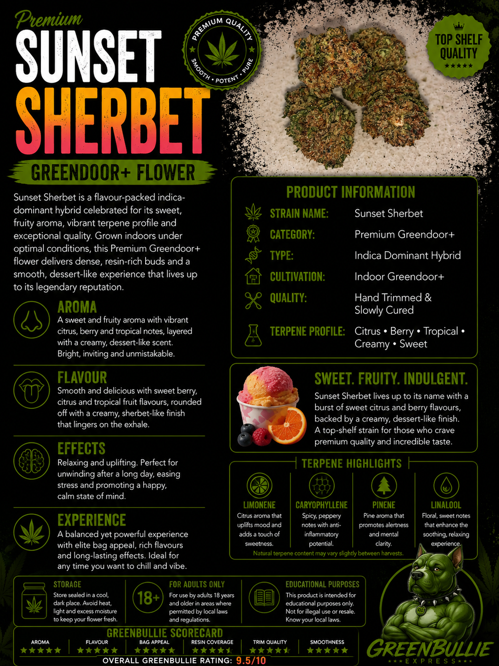 Sunset Sherbet | Premium Greendoor+ Flower