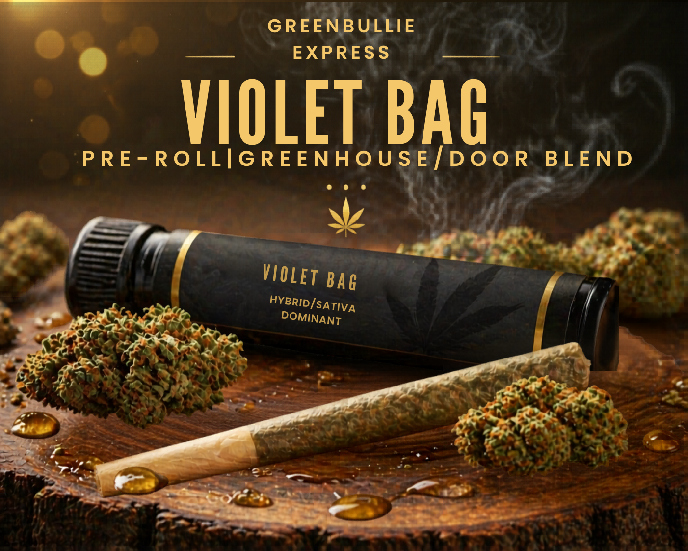 Violet Bag — Pre-Roll | Greendoor House Blend