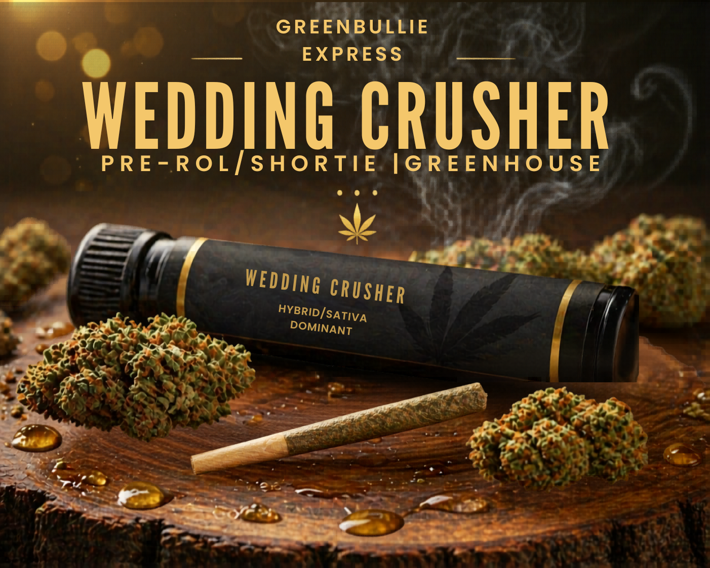 Wedding Crusher — (Shortie)Pre-Roll | Greendoor/House Blend