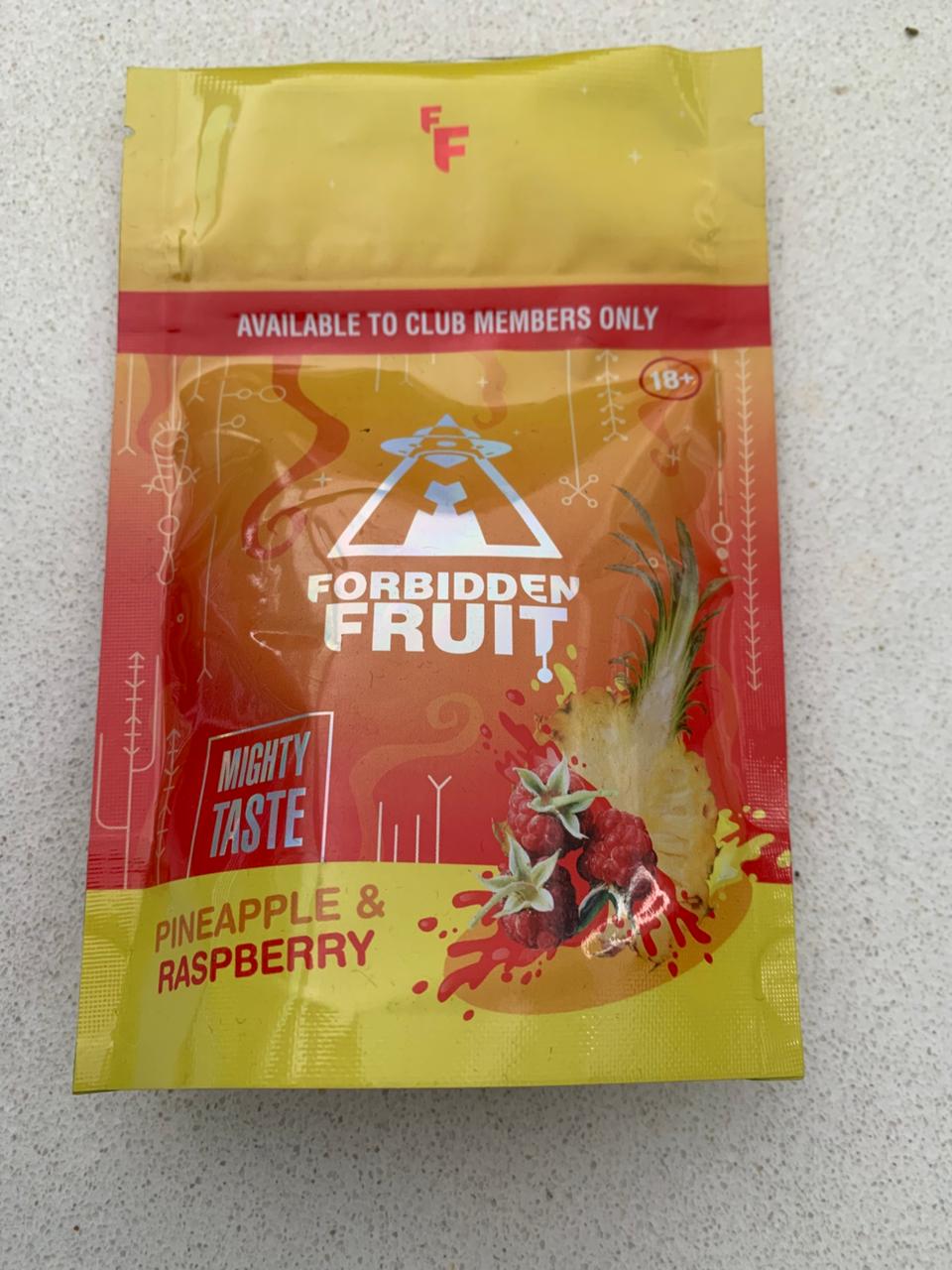 Forbidden Fruit Pineapple & Raspberry — 40mg's Gummies Pack