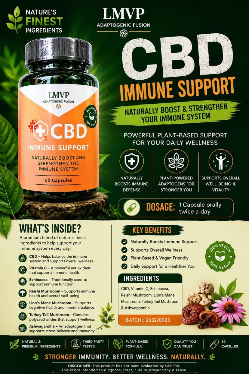 LMVP Immune Support — Capsules(60) | Wellness Range