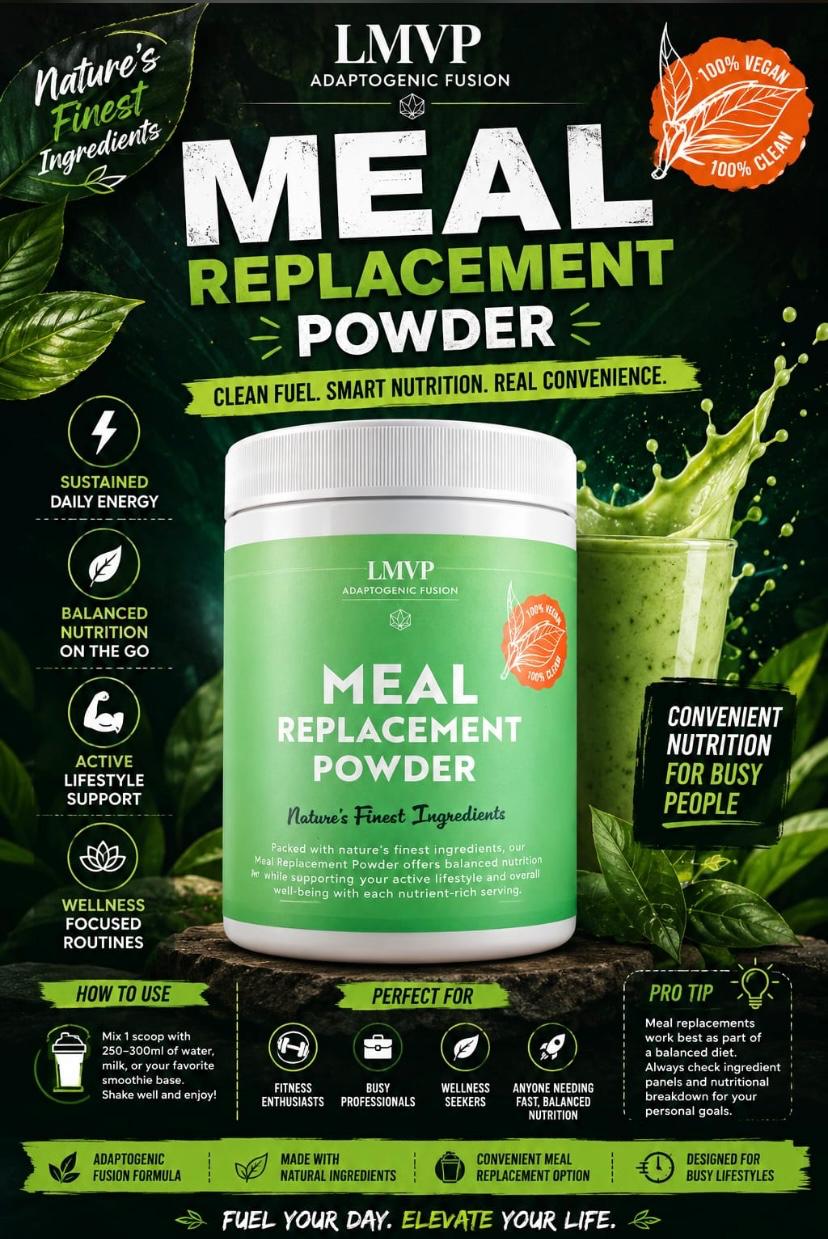 LMVP Meal Replacement — Wellness Range
