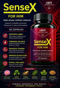 LMVP Sense X Him — Capsules | Wellness Range