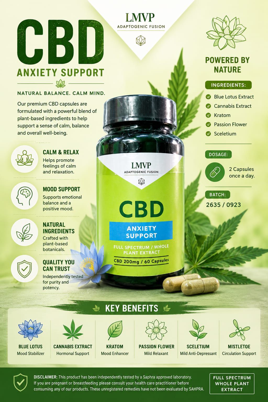 LMVP Anxiety Support — Capsules