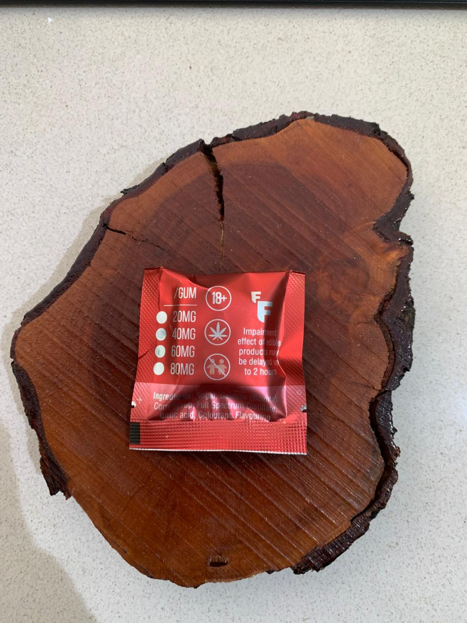 Forbidden Fruit Strawberry — 40mg Gummy Pack