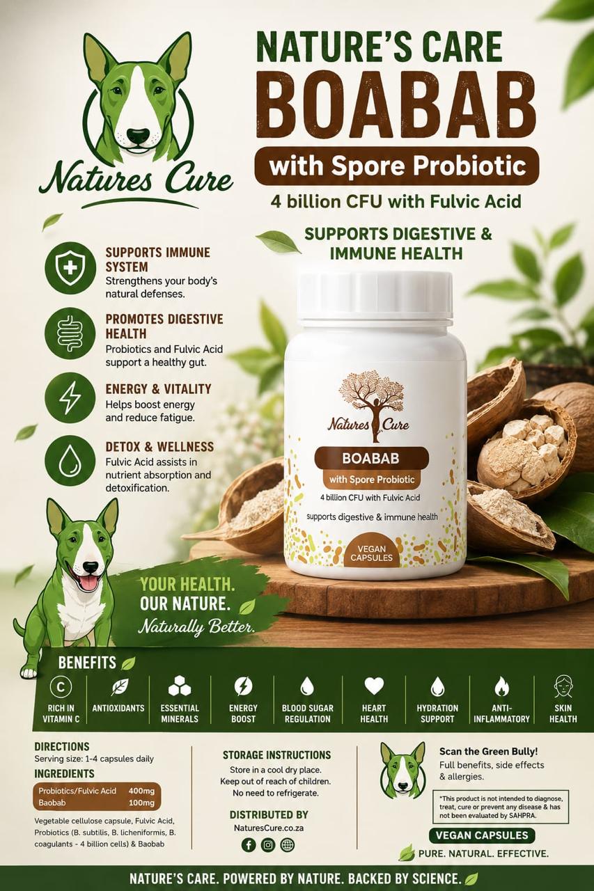 Baobab with Spore Probiotic | Superfruit Nutrition, Digestive & Immune Support